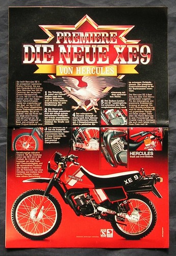 Hercules werbung 1983 - hercules, xe